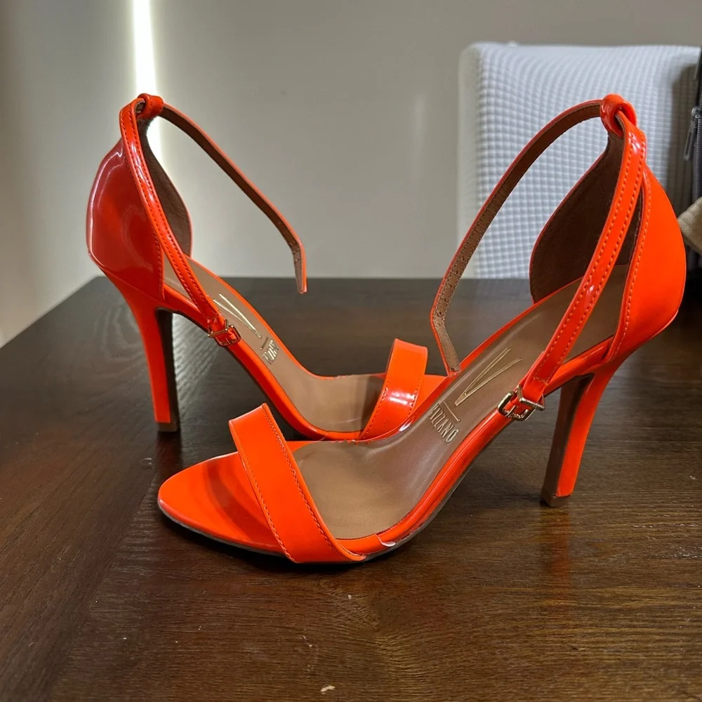 Stylish Orange Heels for Women‎